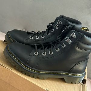 Black Dr. Martens Combat Boots